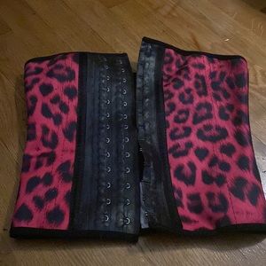 Tummy waist trainer/ corset sliming belt Ann chery size xxs- xs NWOT